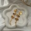 Gleaming Gossamer Shell Drapes