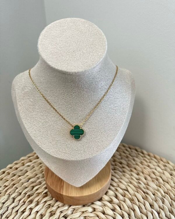 Emerald Clover Charm