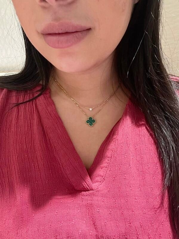 Emerald Clover Charm