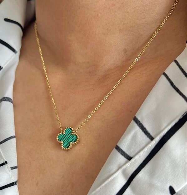 Emerald Clover Charm