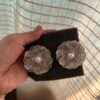 Silver Petals with Pearl