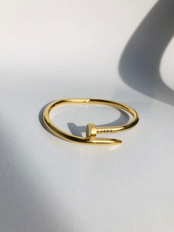 Nail It Anti-Tarnish Gold Bracelet