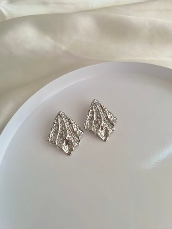 Silver Statement Earrings