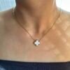 Snow Clover Pendant