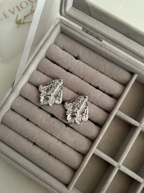 Silver Statement Earrings