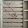 Silver Heartfelt Necklace