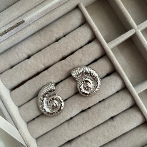 IMG_7943 Luna Swirl Silver Earrings