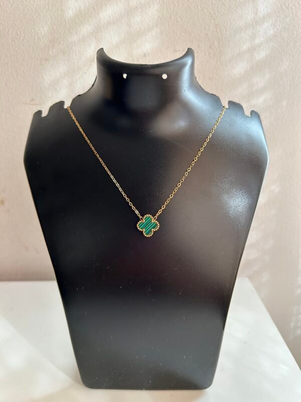 Emerald Clover Charm