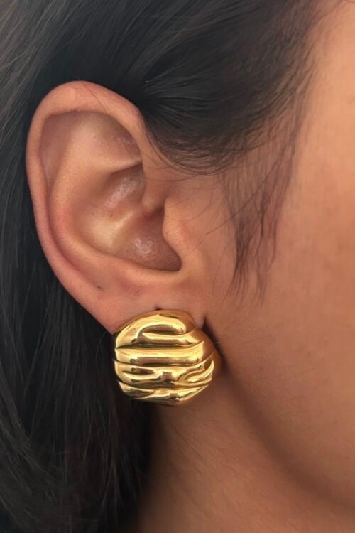 Gilded Doubloon Earrings