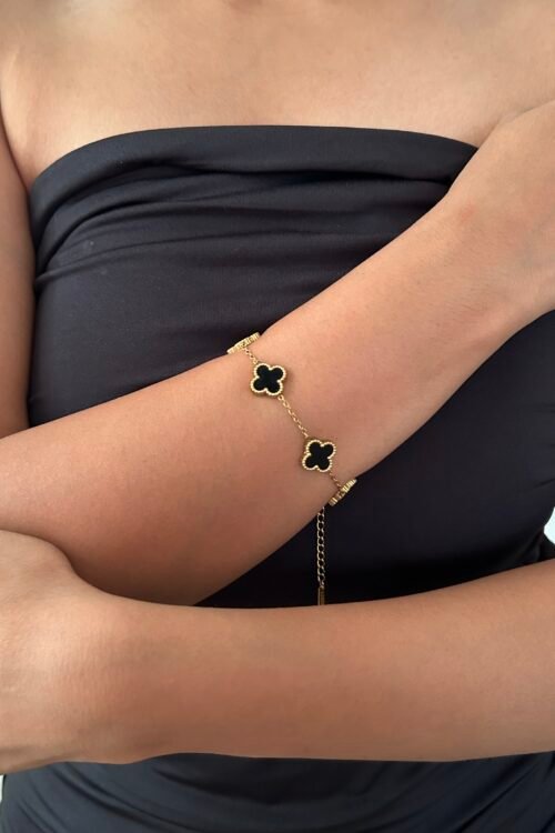 Eclipsed Clover Bracelet