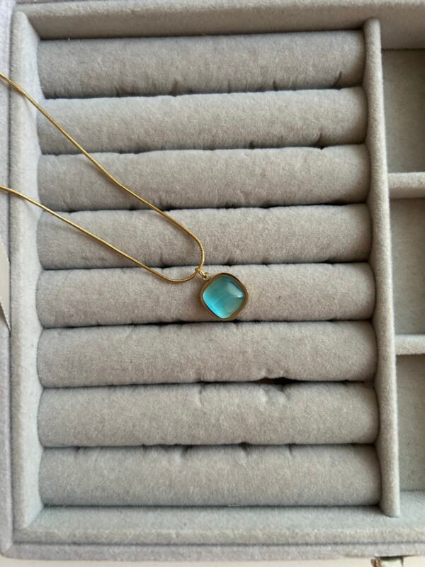 Ocean Square Necklace