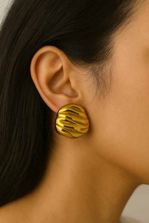 Gilded Doubloon Earrings