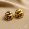 Gilded Doubloon Earrings