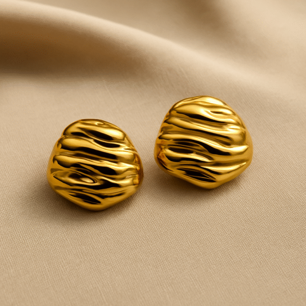 Gilded Doubloon Earrings