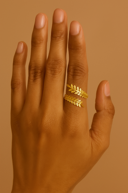 Aurelia Leaf Ring