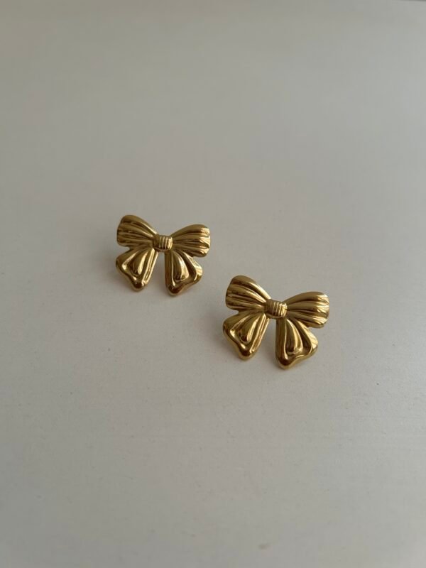 IMG_2291 Golden Bow Studs