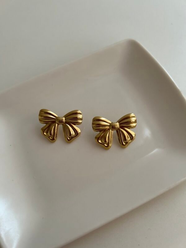 IMG_2292 Golden Bow Studs
