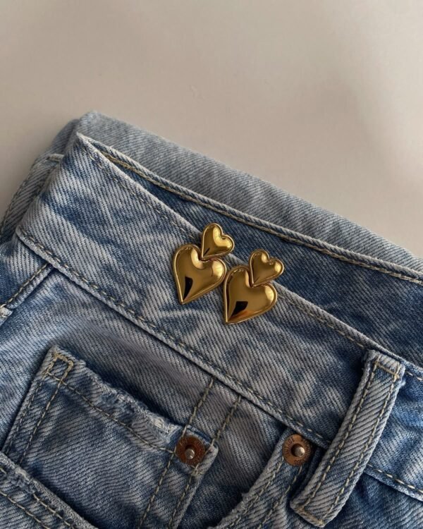 Dual Heart Earrings