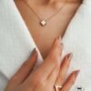 Snow Clover Pendant