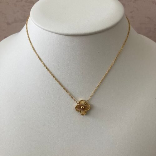 Golden Clover Pendant