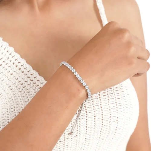 Adjustable Tennis bracelet